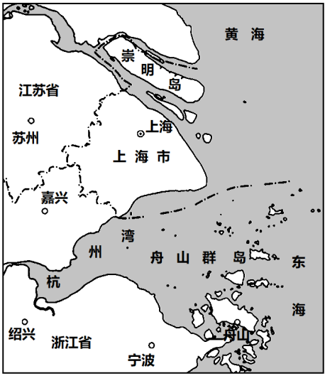 [选修6:环境保护]有"东海鱼仓"之称的舟山渔场(下图),是中国最大的海