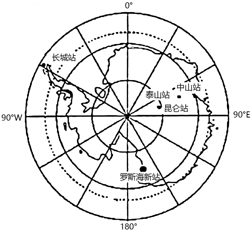 极地地区轮廓图图片