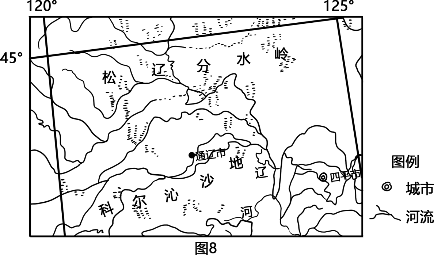 科尔沁沙地面积图片