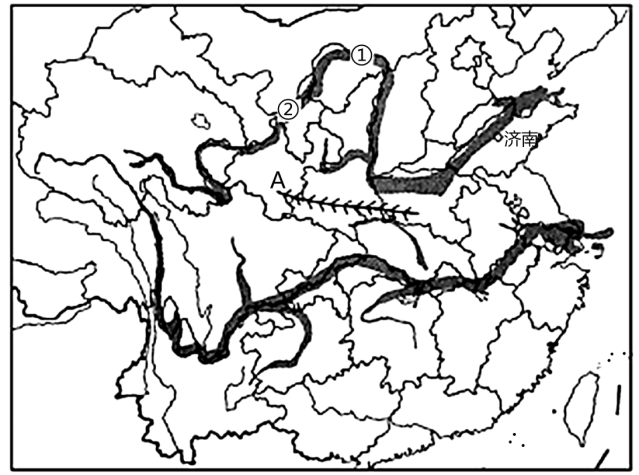長江,黃河是中華民族的母親河.讀圖,回答下列問題.
