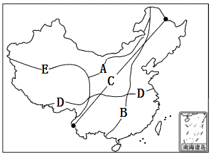 中国干湿地区分界线图片