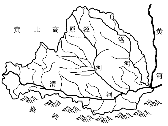 渭河是黄河最大的支流,自西向东汇入黄河,干流长818千米,流域面积13