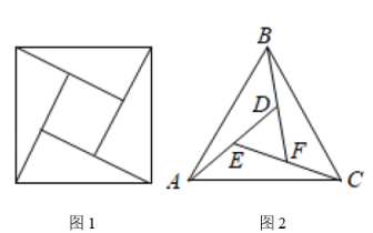 圖1是我國古代數學家趙爽創制的一幅趙爽弦圖它是由四個全等的直角