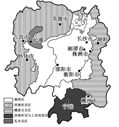 湖南省行政区划图黑白图片