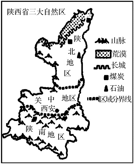 陕西气候分布图图片