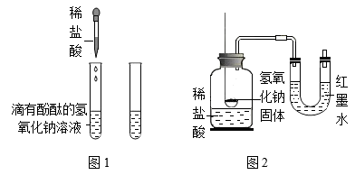 将稀盐酸滴加到盛有氢氧化钠溶液的试管中,没有观察到明显现象(氢氧化