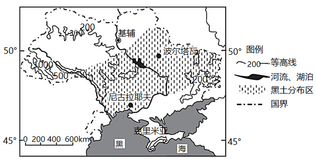 乌克兰黑土面积占全世界黑土总面积的40%,黑土分布区的北部和中部以