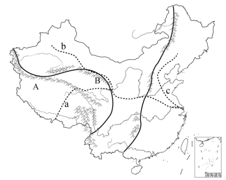 地形的简笔画图片