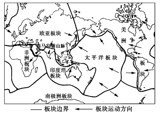 世界生长消亡边界图图片