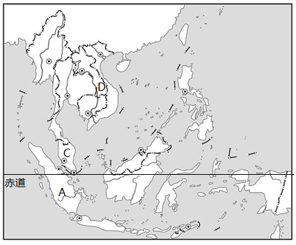 东南亚轮廓图简单图片