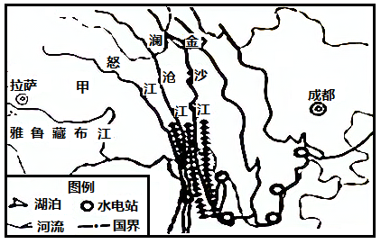 横断山脉示意图图片