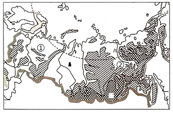 小題1俄羅斯西伯利亞地區的鐵路集中在南部下列原因分析不正確的是