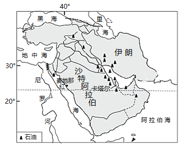 中东气候类型分布图图片