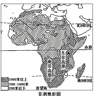 非洲地形图 简图黑白图片