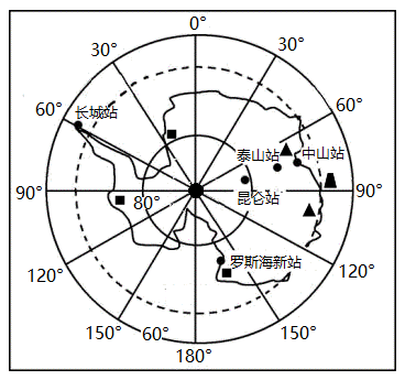 极地地区空白地图图片