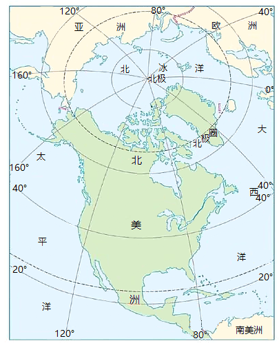 亚洲和北美洲分界线图片