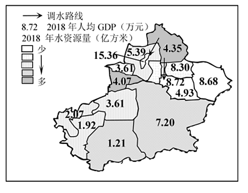 陕西省水资源分布空间差异明显地处渭河流域的关中地区水资源总量仅为