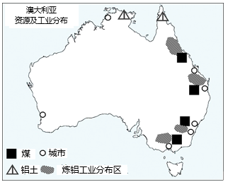 澳大利亚工业区分布图图片