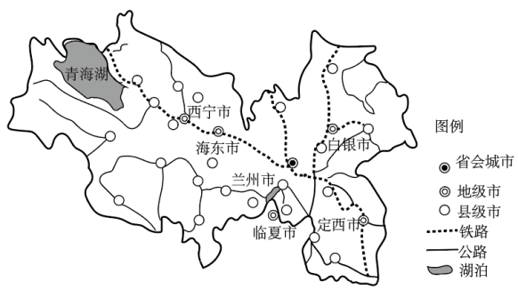 蘭西城市群是以甘肅省會蘭州市與青海省會西寧市為中心的中國西部重要