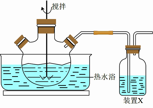 三口烧瓶装置图图片