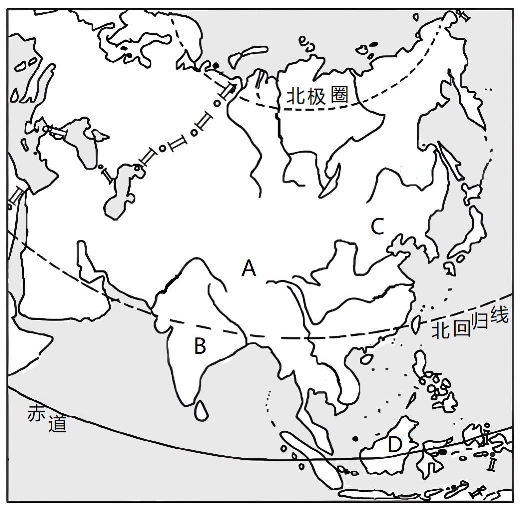 印度洋简笔画图片