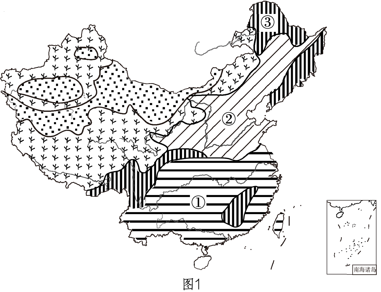 中国资源分布图简笔画图片