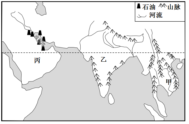 读亚洲三大半岛地图