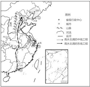 影響下圖為我國東部四大工業基地分佈簡圖閱讀圖文資料回答下列問題