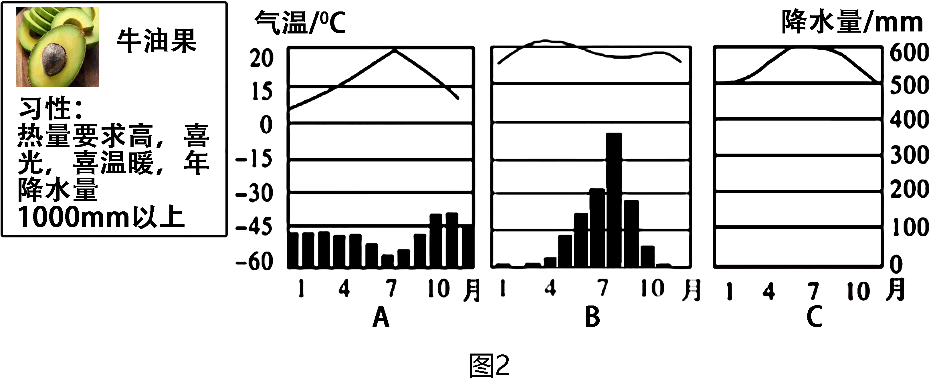 降水量柱状图怎么画图片