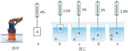 探究浮力大小与浸入液体中的深度的关系